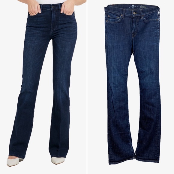 7 For All Mankind Denim - 7 For All Mankind High Waist Slimmy Jean